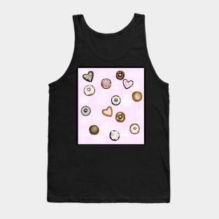 Donut Lover Donut Obsession Tank Top